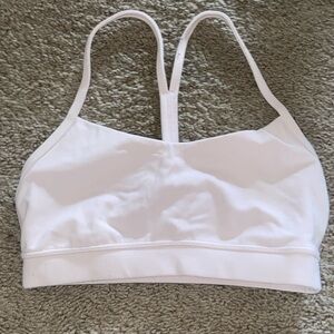 Size 4 Lululemon bra light pink